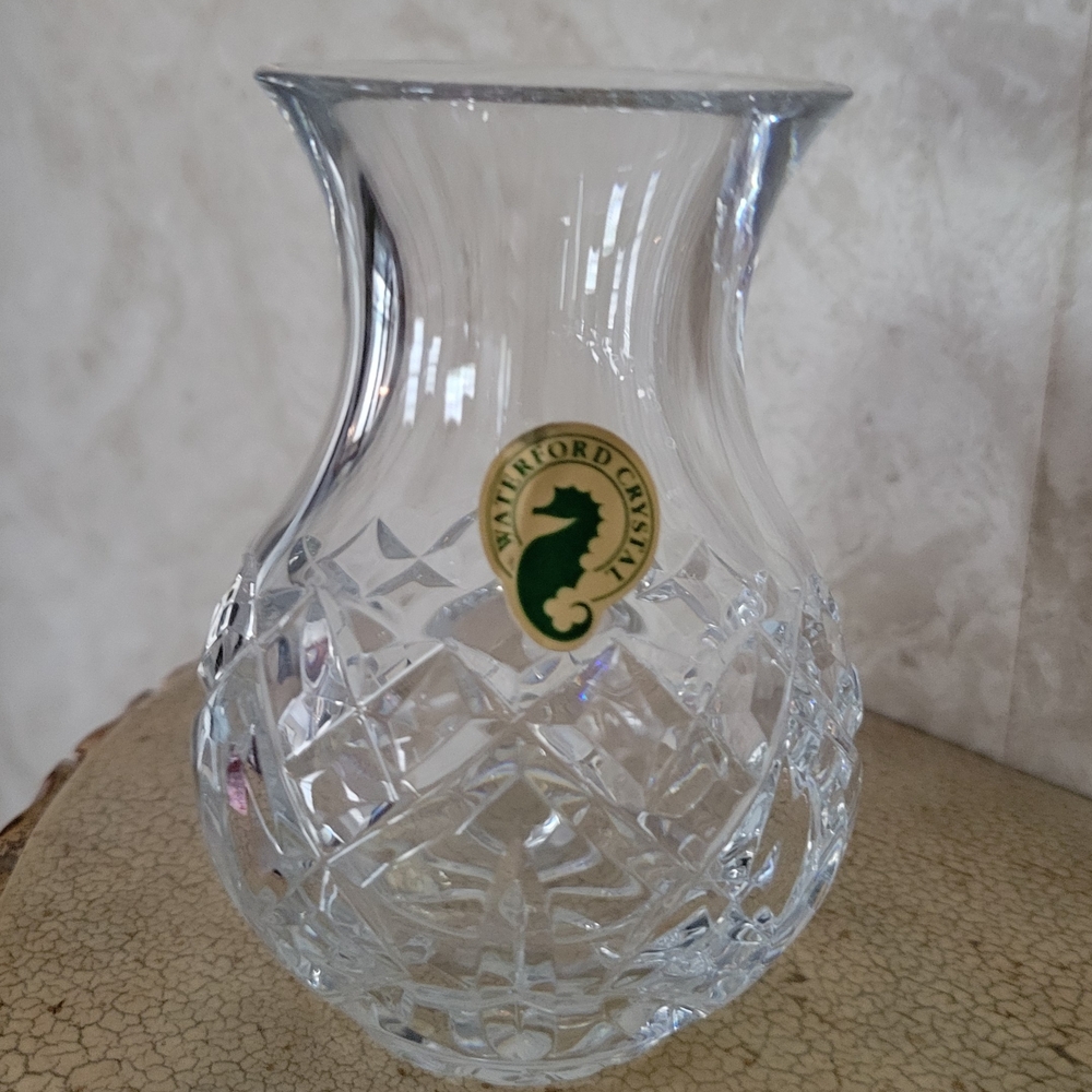 Waterford Crystal Clear Vase